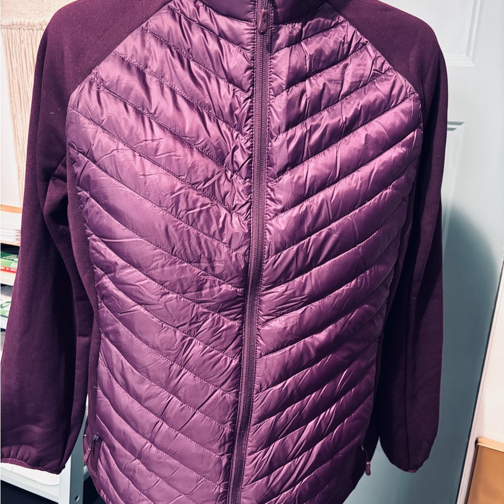 32 Degrees Women's Plum Puffer Jacket